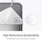 Trash Liners by simplehuman Code H | Custom Fit

