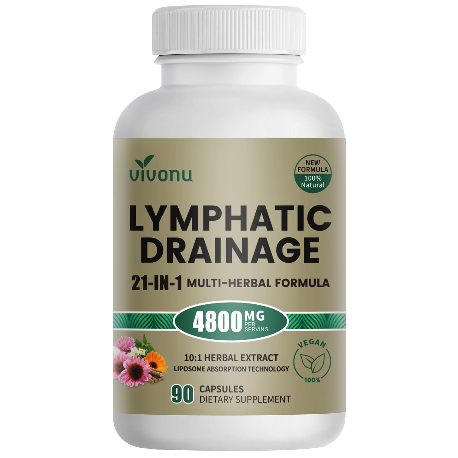Vivonu Liposome Lymphatic Drainage Supplement


