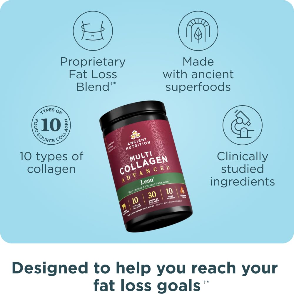 Ancient Nutrition Collagen Peptides Powder with Probiotics

