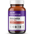 New Chapter Wholemega Wild Alaskan Fish Oil 2000 mg

