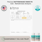Therexa Nattokinase Enzyme Supplement | Enteric Capsules

