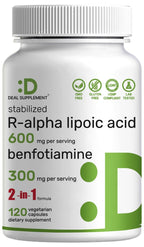 Deal Supplement R-Alpha Lipoic Acid with Benfotiamine

