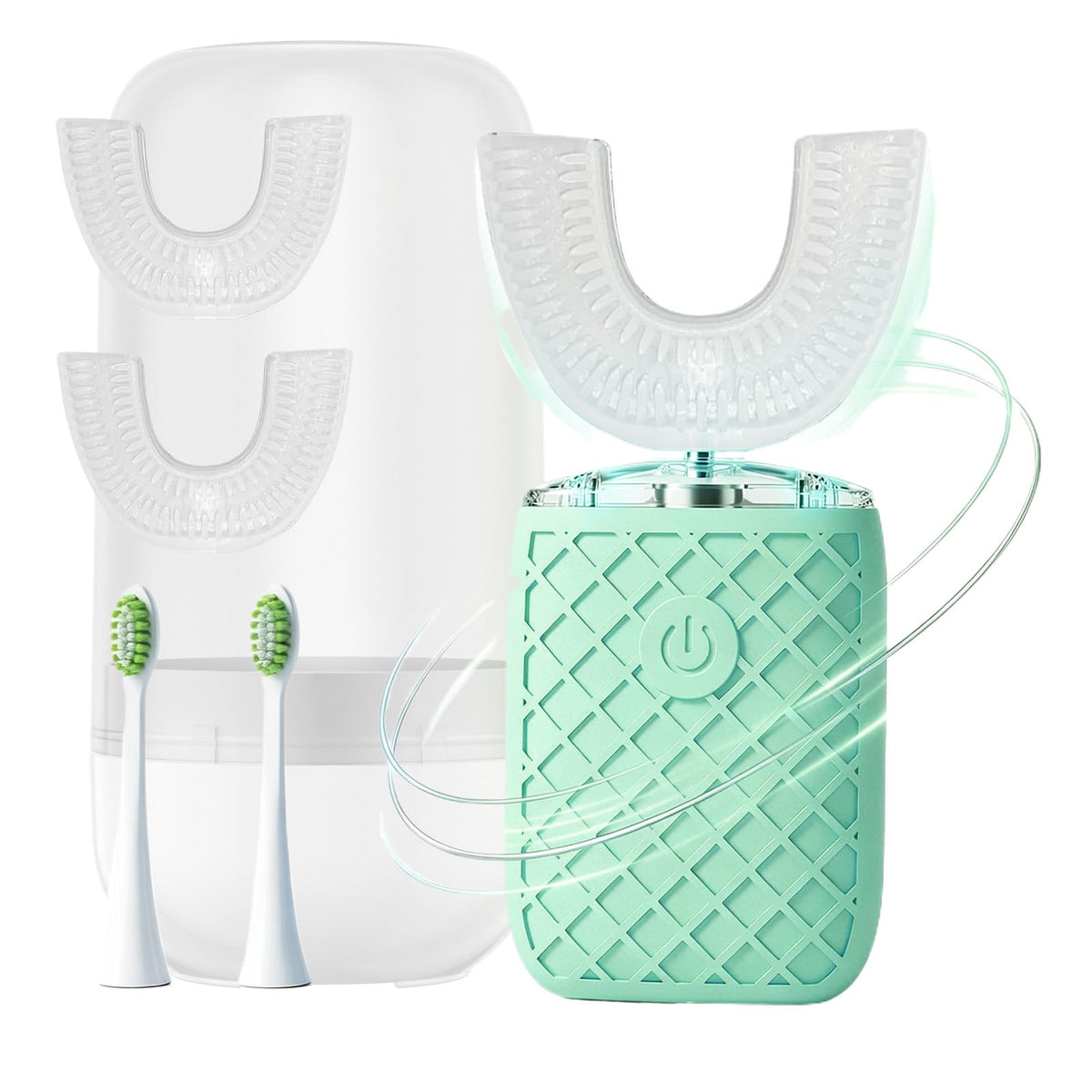 Sonic Electric Toothbrush for Adults with Full-Mouth Cleaning and 360 Degree Stain Removal