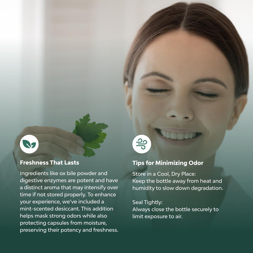 Digestive Enzymes with Ox Bile for Fat and Nutrient Digestion

