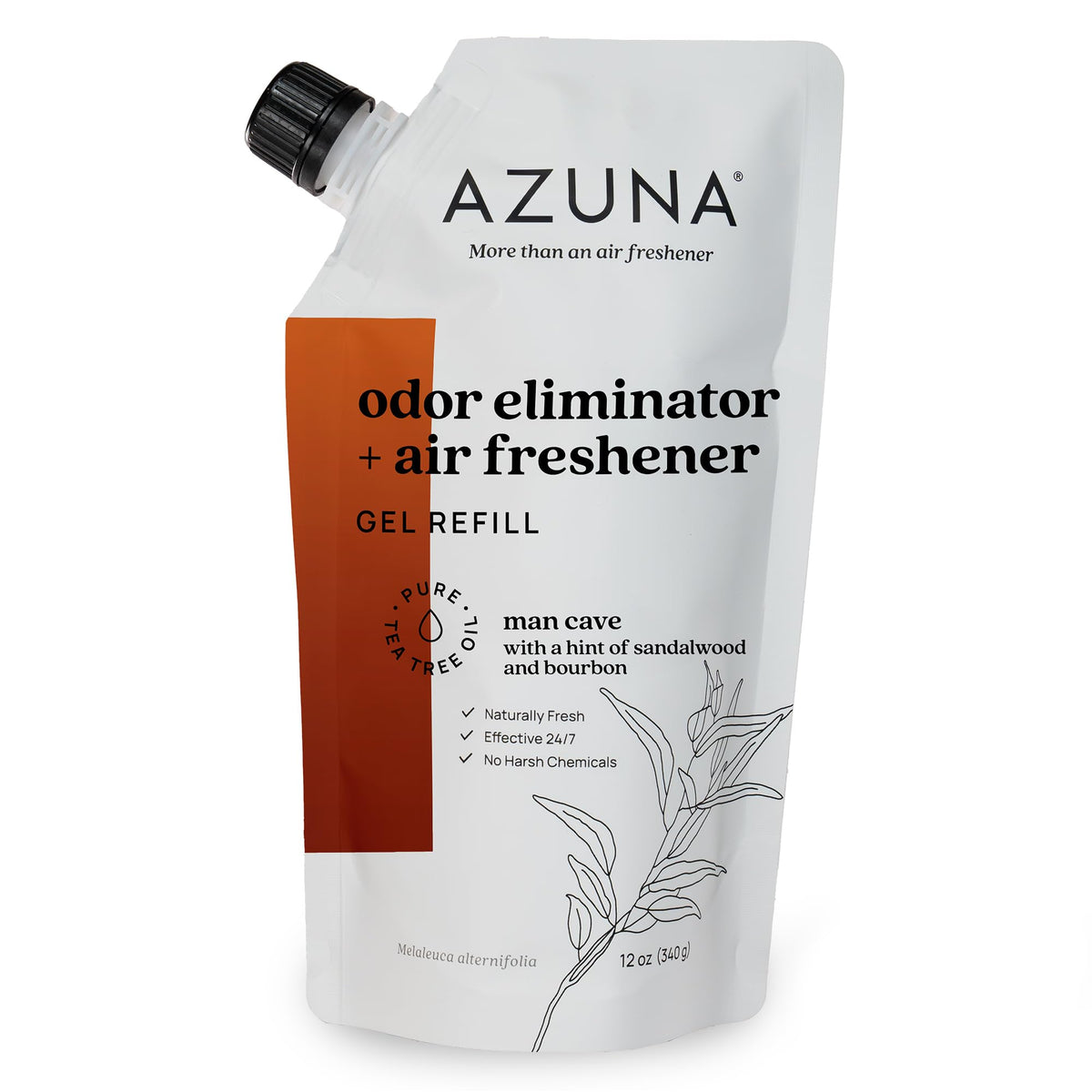Azuna Tea Tree Oil Gel Air Freshener & Odor Eliminator