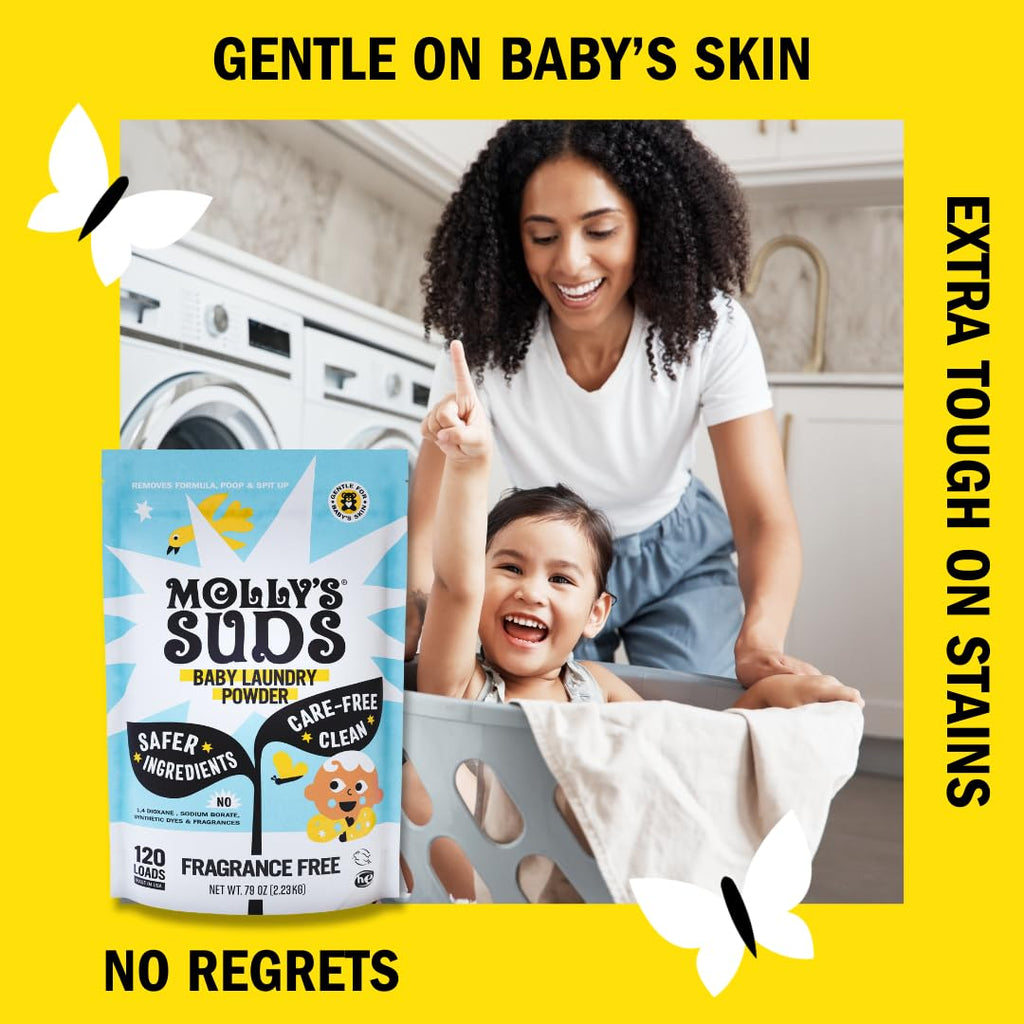 Molly's Suds Baby Laundry Detergent Powder - Extra Gentle

