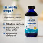 Nordic Naturals Omega-3 Fish Oil | Supports Heart & Brain Health

