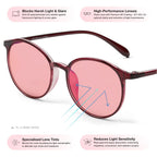 BRADDELL Glasses for Glare Reduction - Eye Comfort

