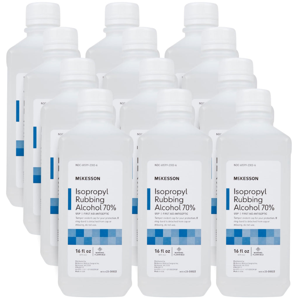 McKesson 70% Isopropyl Alcohol USP - First Aid Antiseptic

