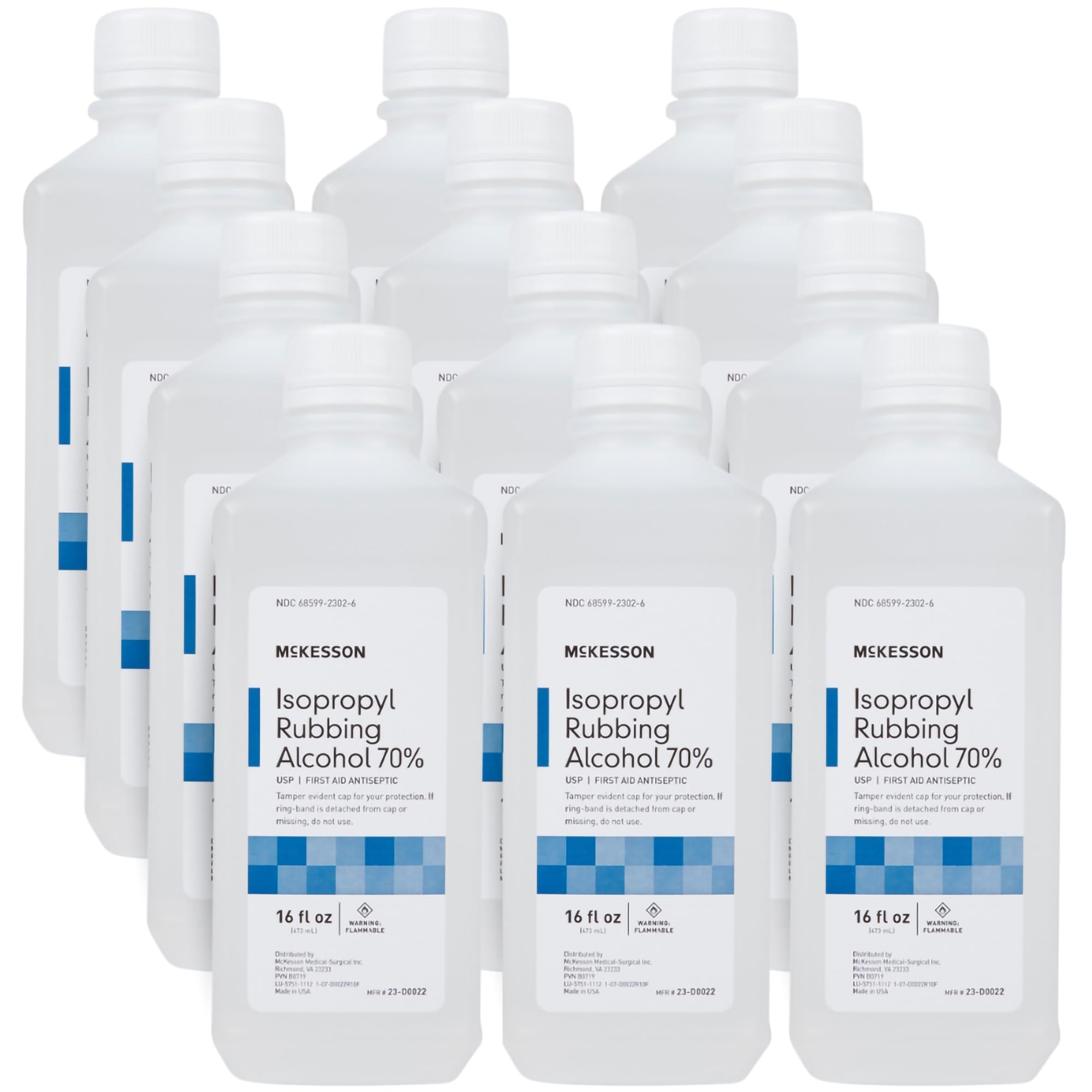 McKesson 70% Isopropyl Alcohol USP - First Aid Antiseptic

