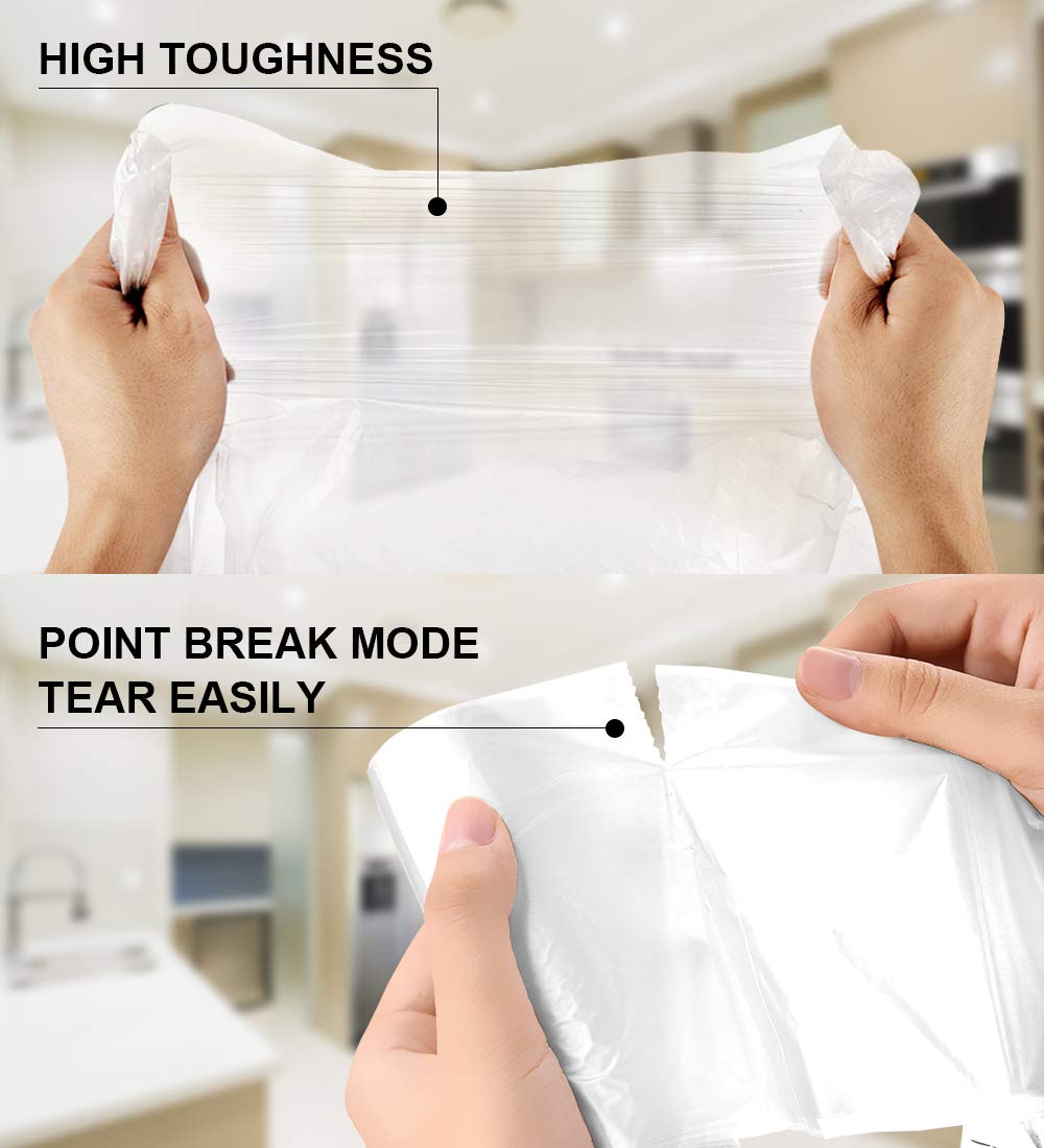 Garbage Bags FORID – Clear Plastic Trash Bags for Home

