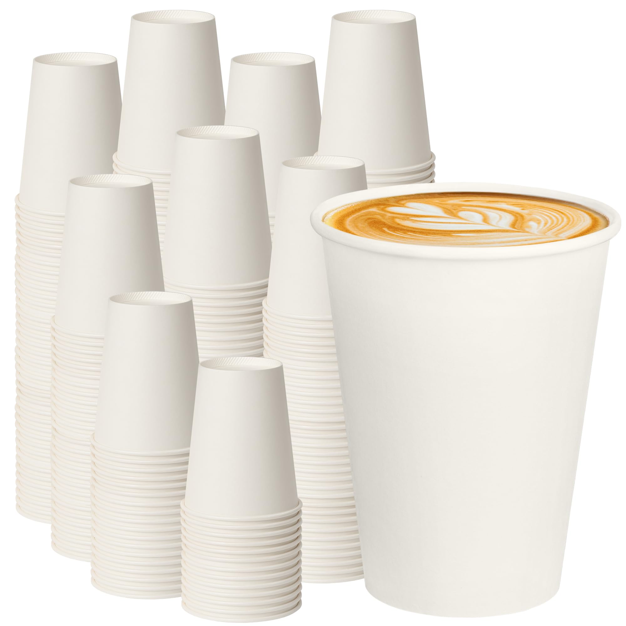 Disposable Paper Coffee Cups for Hot Beverages