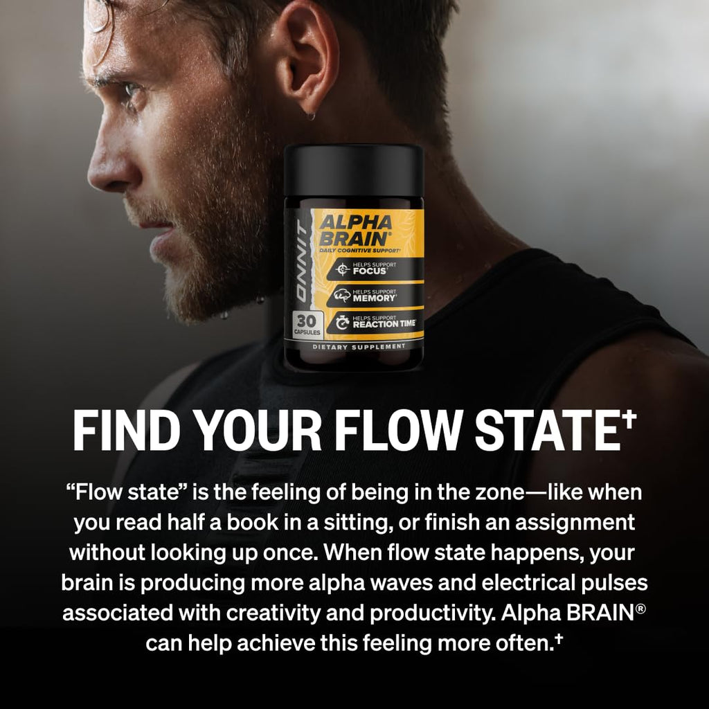 Onnit Alpha Brain Nootropic Capsules for Memory & Focus

