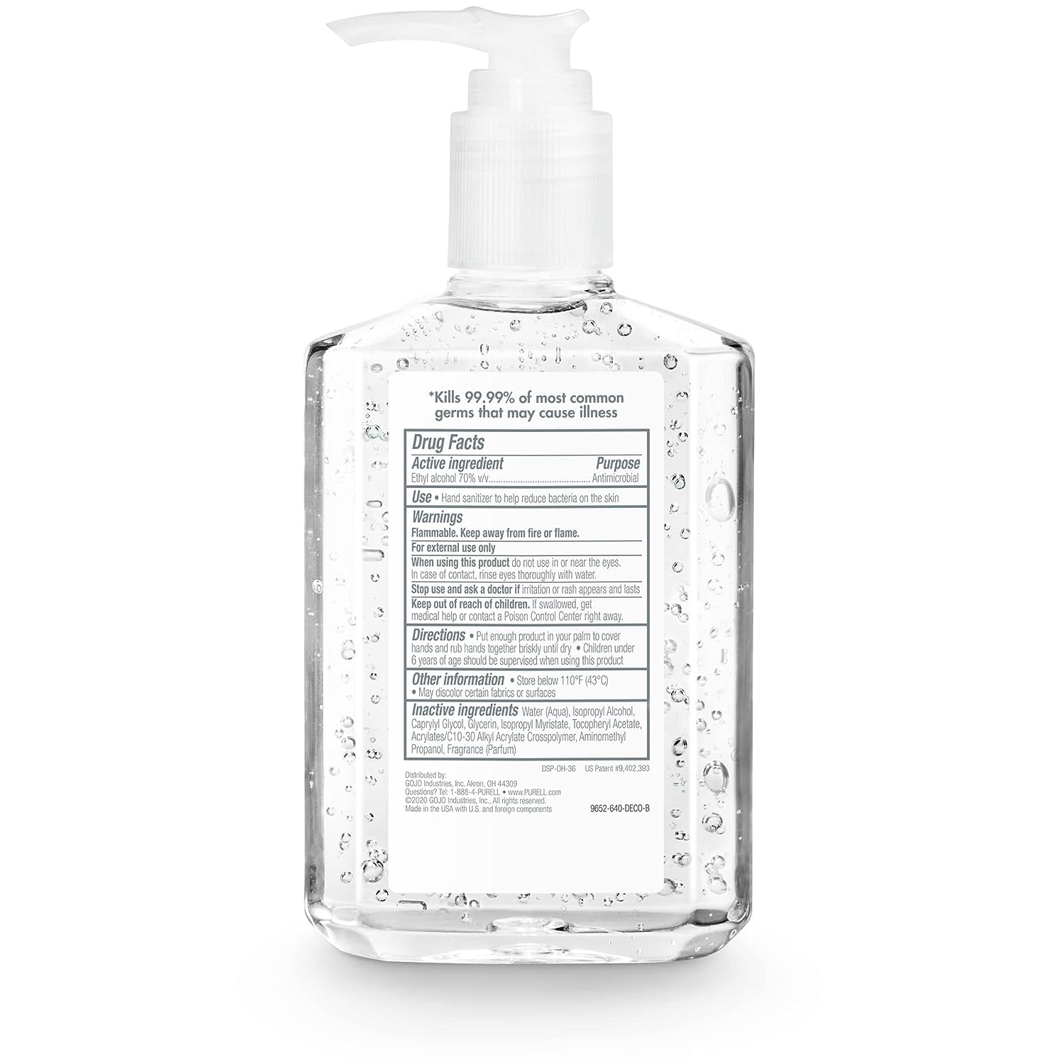 Purell Advanced Hand Sanitizer Refreshing Gel Design Series

