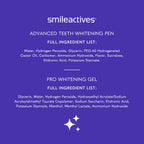 Smileactives Teeth Whitening Kit - At-Home Whitening

