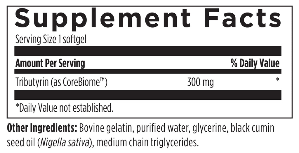 Designs for Health Tri-Butyrin Supreme Postbiotic Gut Health

