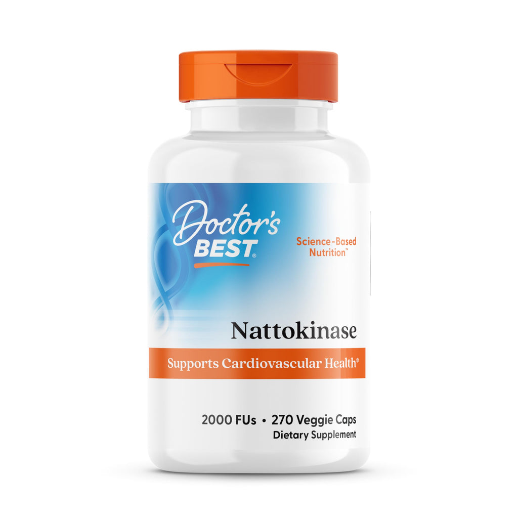 Doctor's Best Nattokinase Veggie Caps - Vegan & Non-GMO

