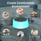 Sleep Sound Machine 25 Sounds Night Light

