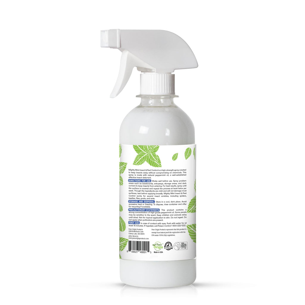 Peppermint Oil Insect Control Spray - Safe & Natural

