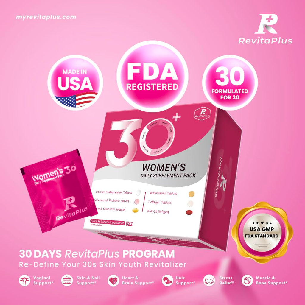 RevitaPlus Women’s Multivitamin with Krill Oil & Collagen

