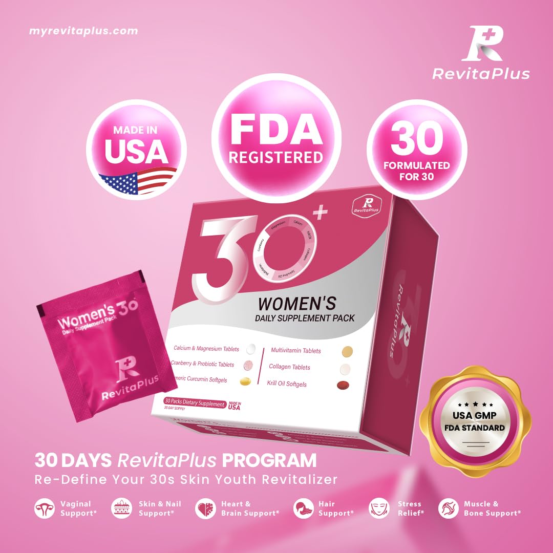 RevitaPlus Women’s Multivitamin with Krill Oil & Collagen

