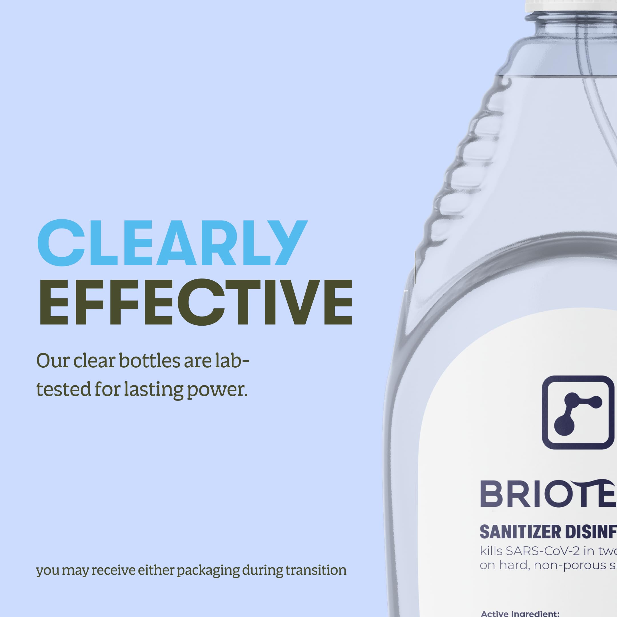 BRIOTECH Hypochlorous Sanitizer - 99.99% Germs

