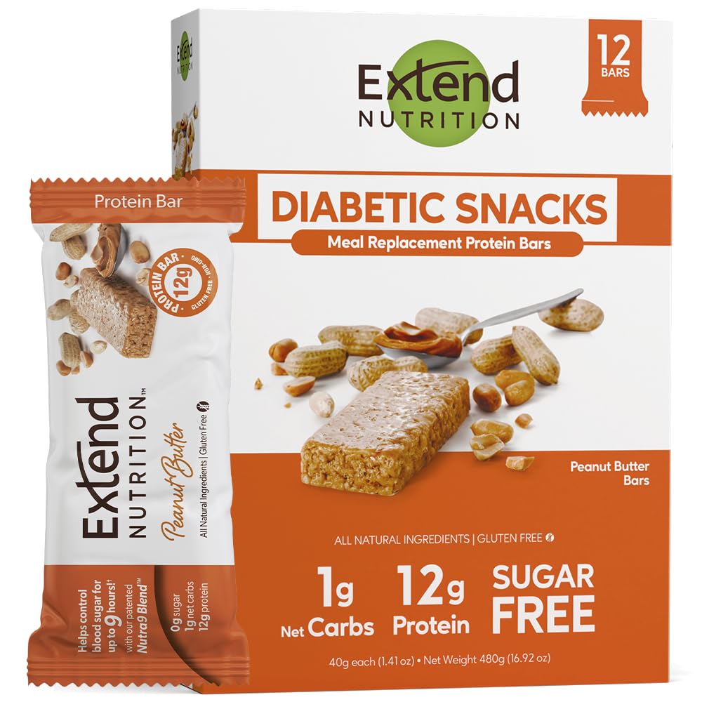 Sugar Free Protein Bars Extend - High Protein, Low Carb