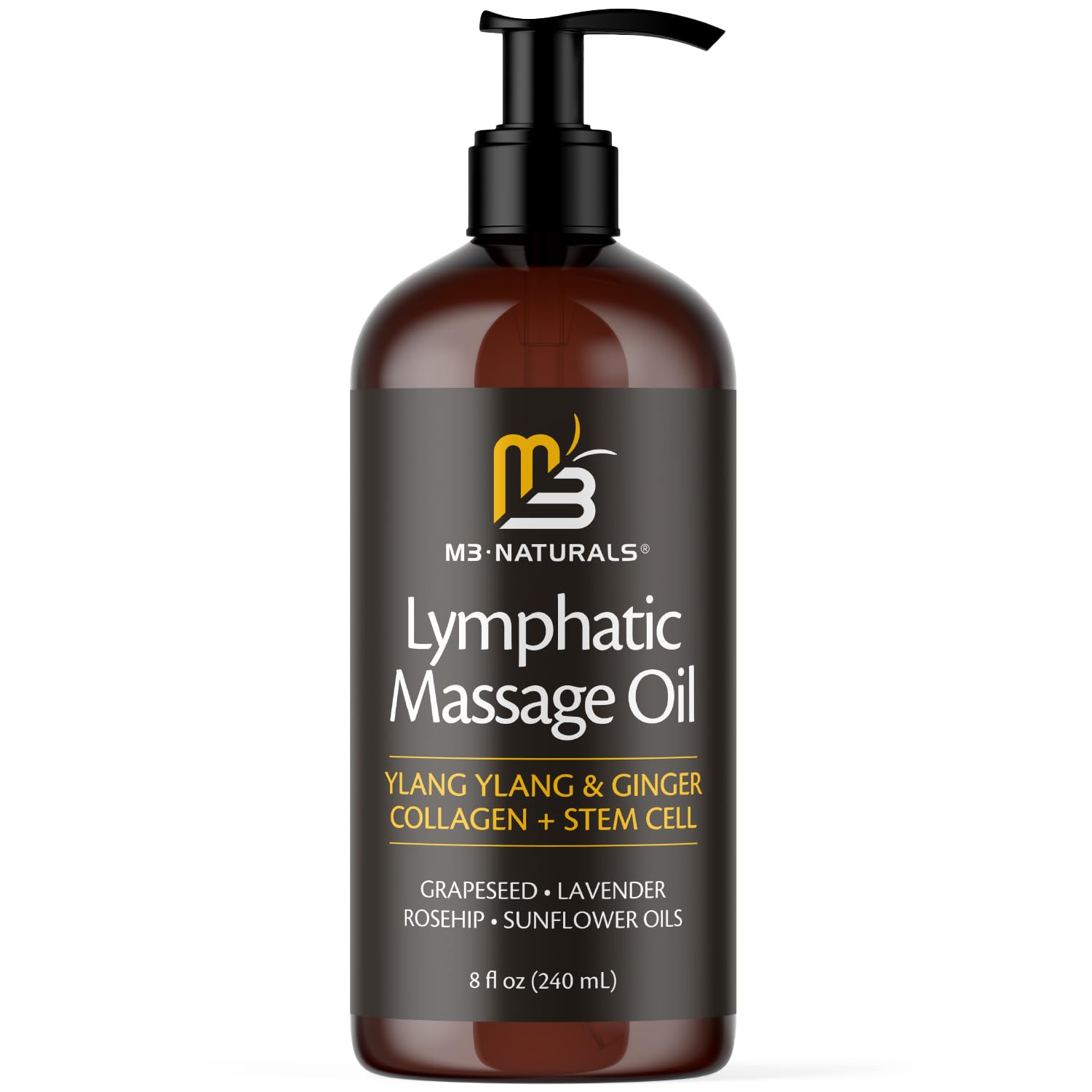 Drainage Massage Oil by M3 for Detox and Circulation

