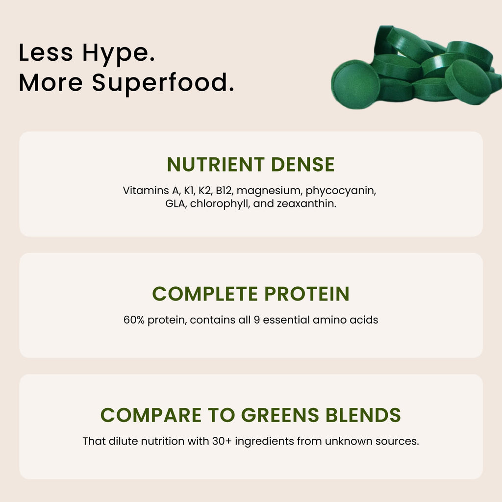 Nutrex Hawaii Pure Hawaiian Spirulina – Vegan Superfood

