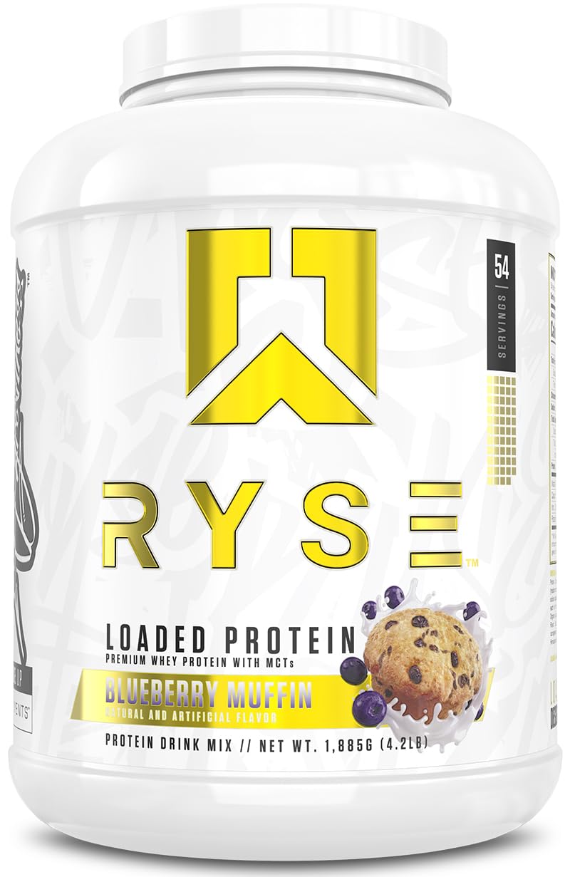 RYSE Loaded Protein Powder with Whey Isolate & Concentrate
