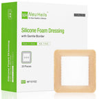 NeuHeils Silicone Foam Dressing with Gentle Border

