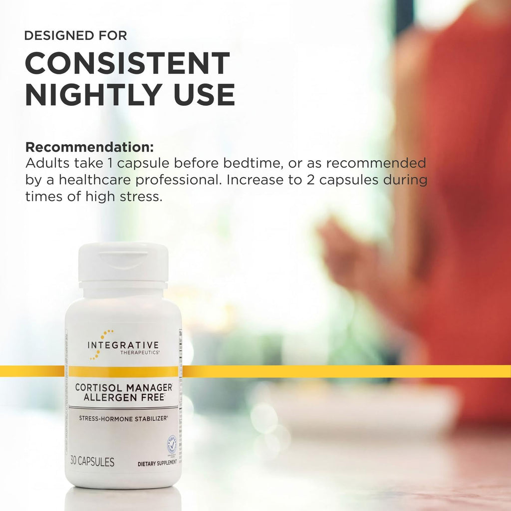 Integrative Therapeutics Cortisol Manager Allergen Free - Vegan

