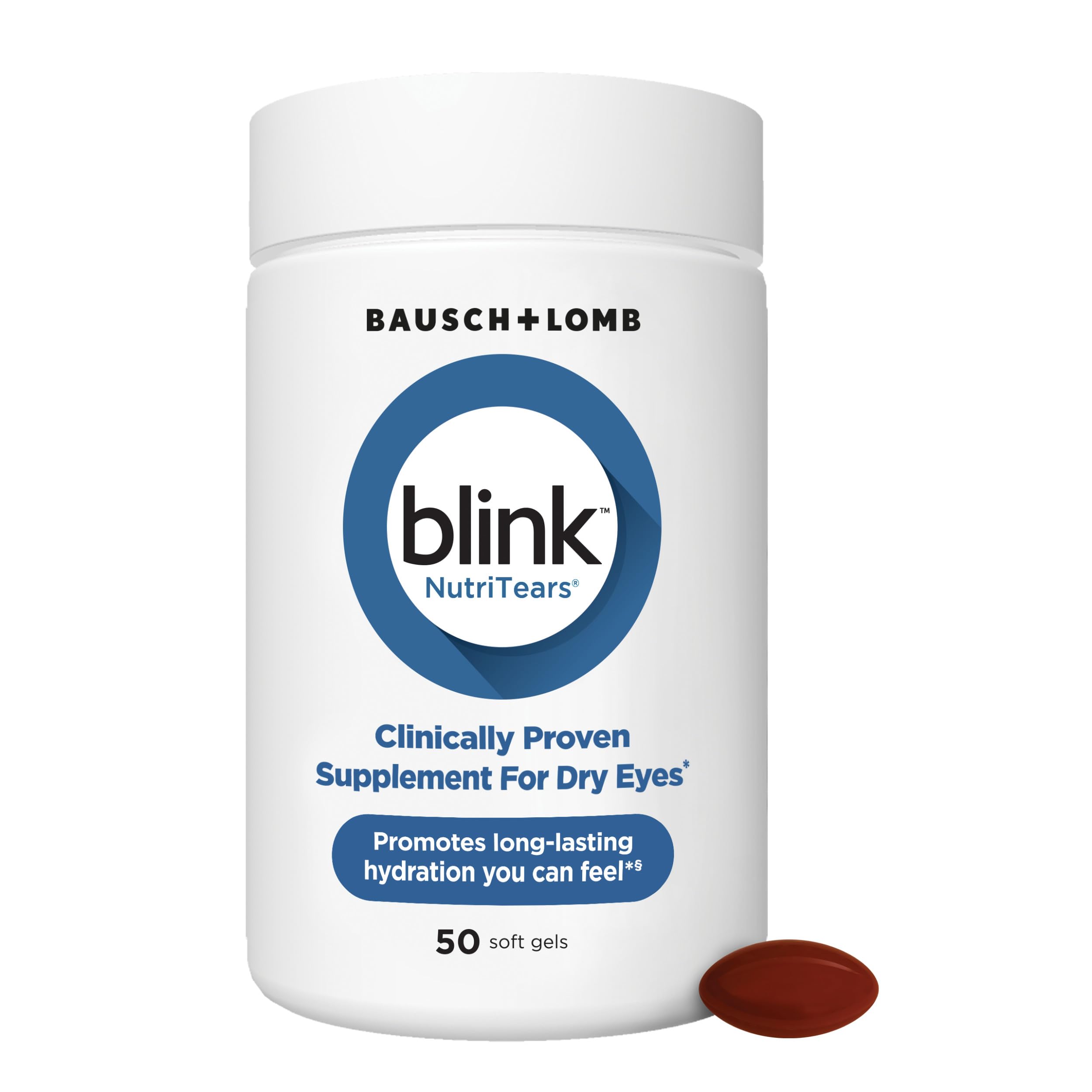 Blink NutriTears Dry Eye Supplement for Eye Care

