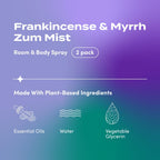 Indigo Wild Zum Mist Room and Body Spray | Aromatherapy

