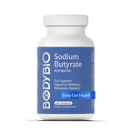 BodyBio Butyrate Postbiotic for Gut Health Supplement and Digestive Support