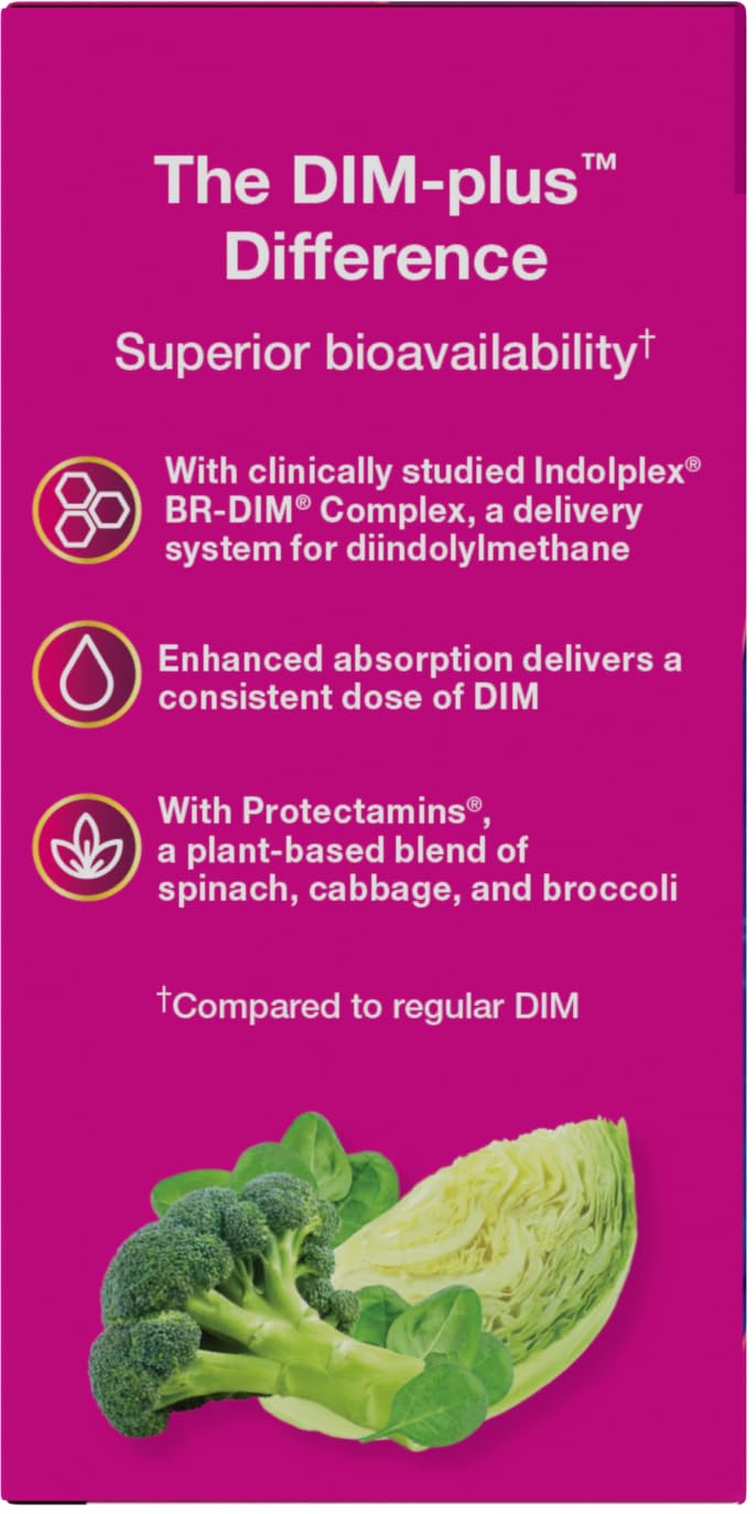 Nature's Way DIM-Plus DIM Supplement for Estrogen Metabolism

