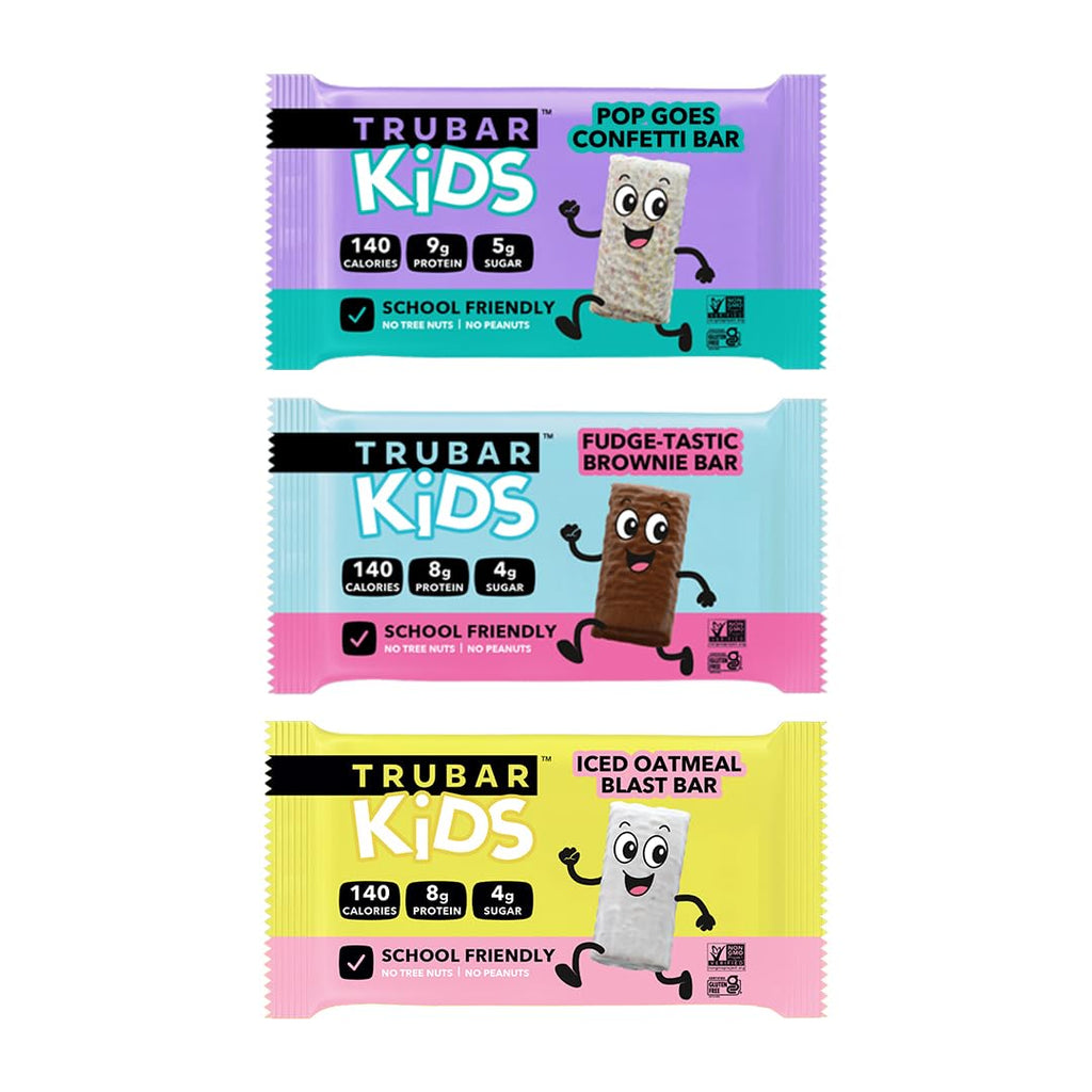 TRUBAR Kids Protein Bars – Plant-Based Gluten Free Snack

