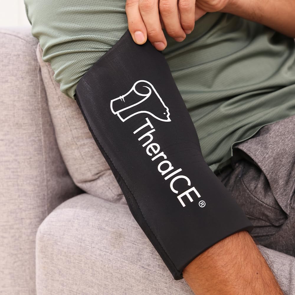 TheraICE Elbow Ice Pack Wrap for Injury - Cold Therapy

