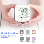 MMIZOO Wrist Blood Pressure Monitor with Large LCD Display

