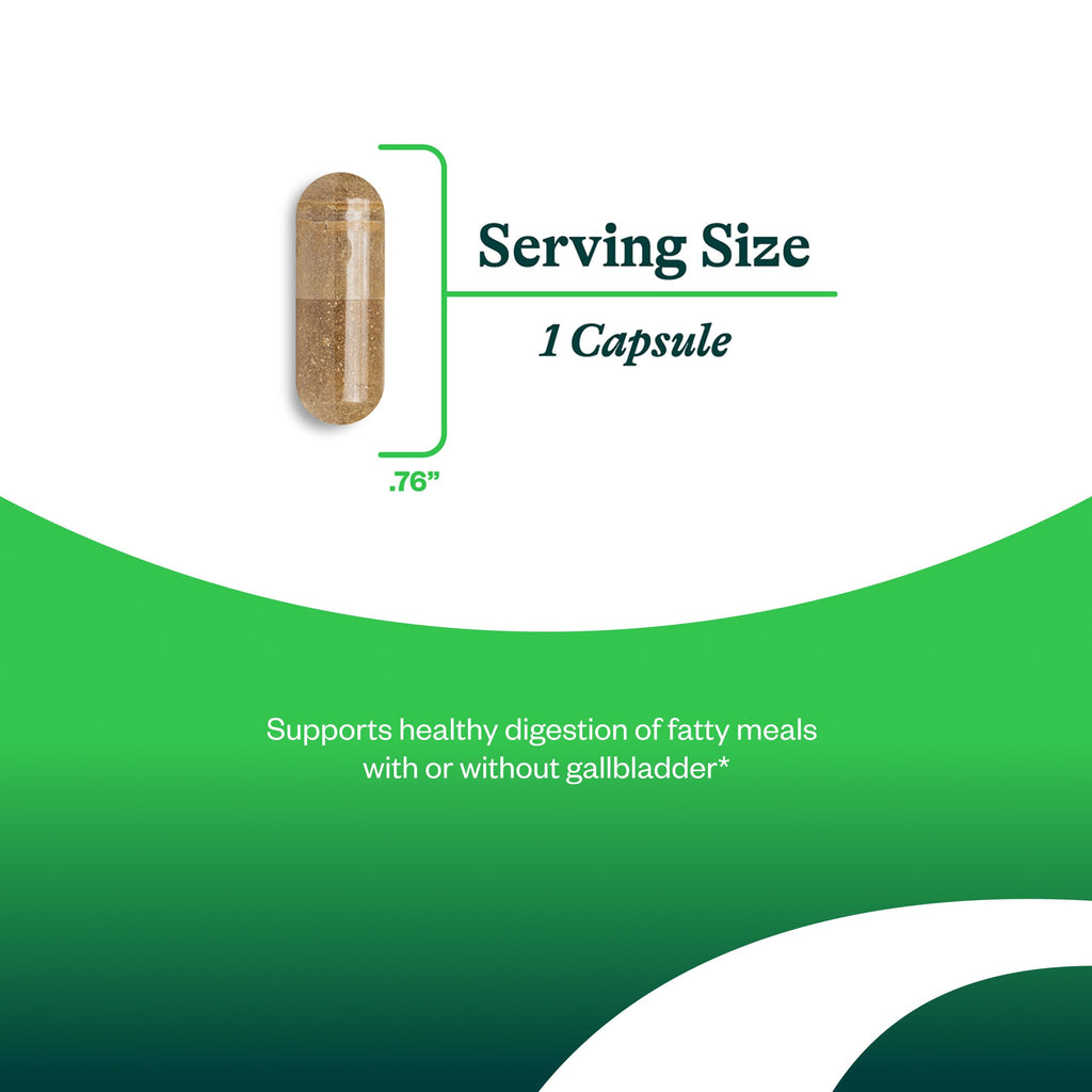 Seeking Health Ox Bile Digestive Enzyme & Gallbladder Support

