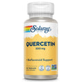 Solaray Quercetin 500mg Capsules - Vegan Non-GMO Antioxidant Support