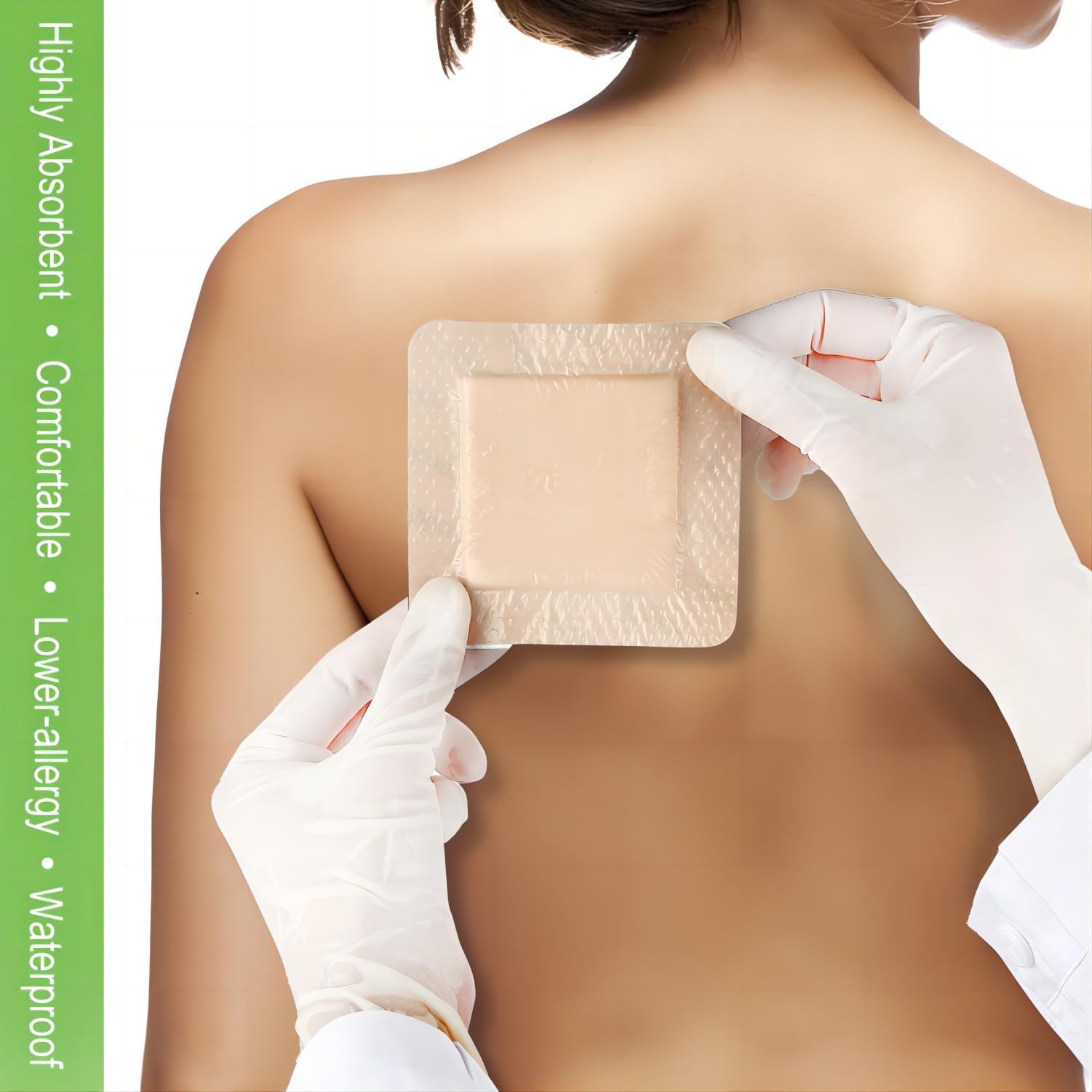 NeuHeils Silicone Foam Dressing with Gentle Border

