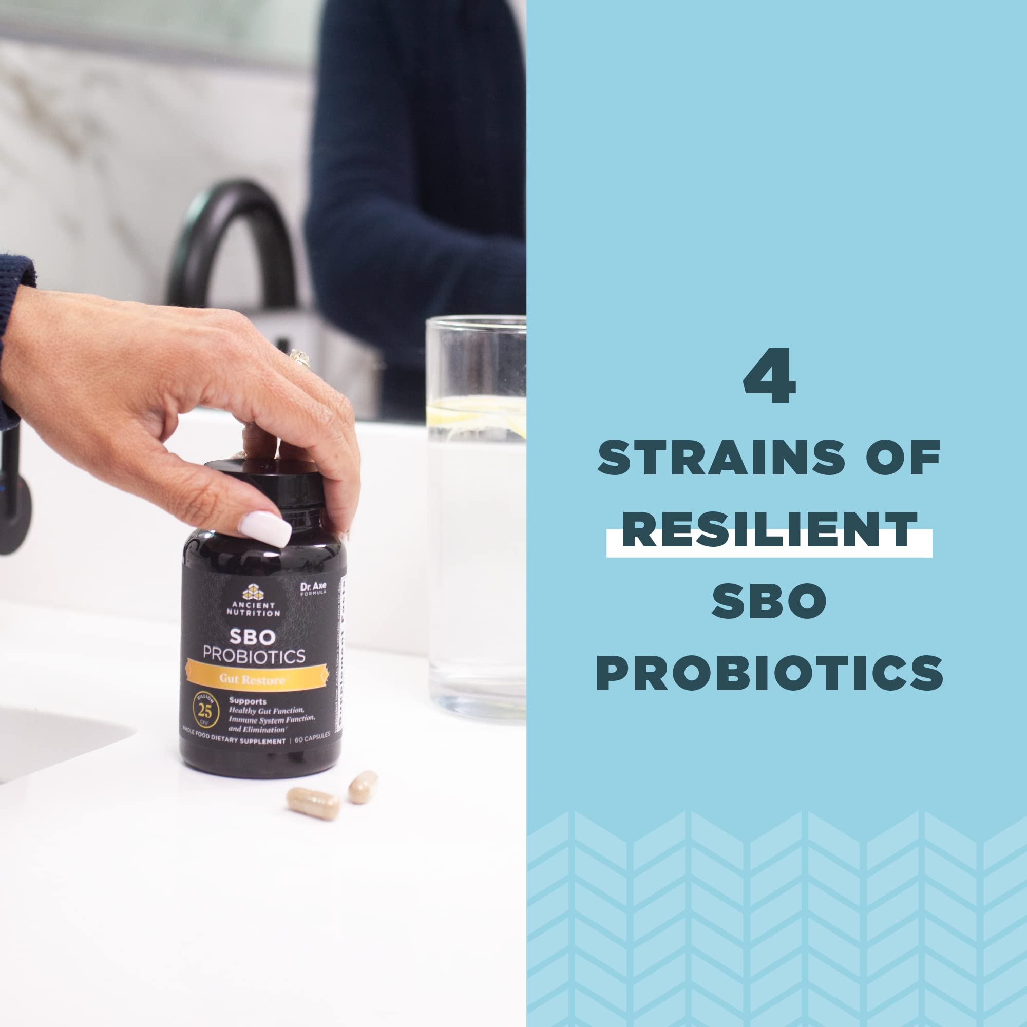 Ancient Nutrition SBO Probiotics for Digestive Health

