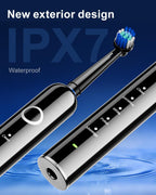 Rotating Electric Toothbrush for Adults | 8 Heads & 5 Modes


