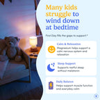 First Day Kids Magnesium Gummies | Bedtime Calm No Melatonin

