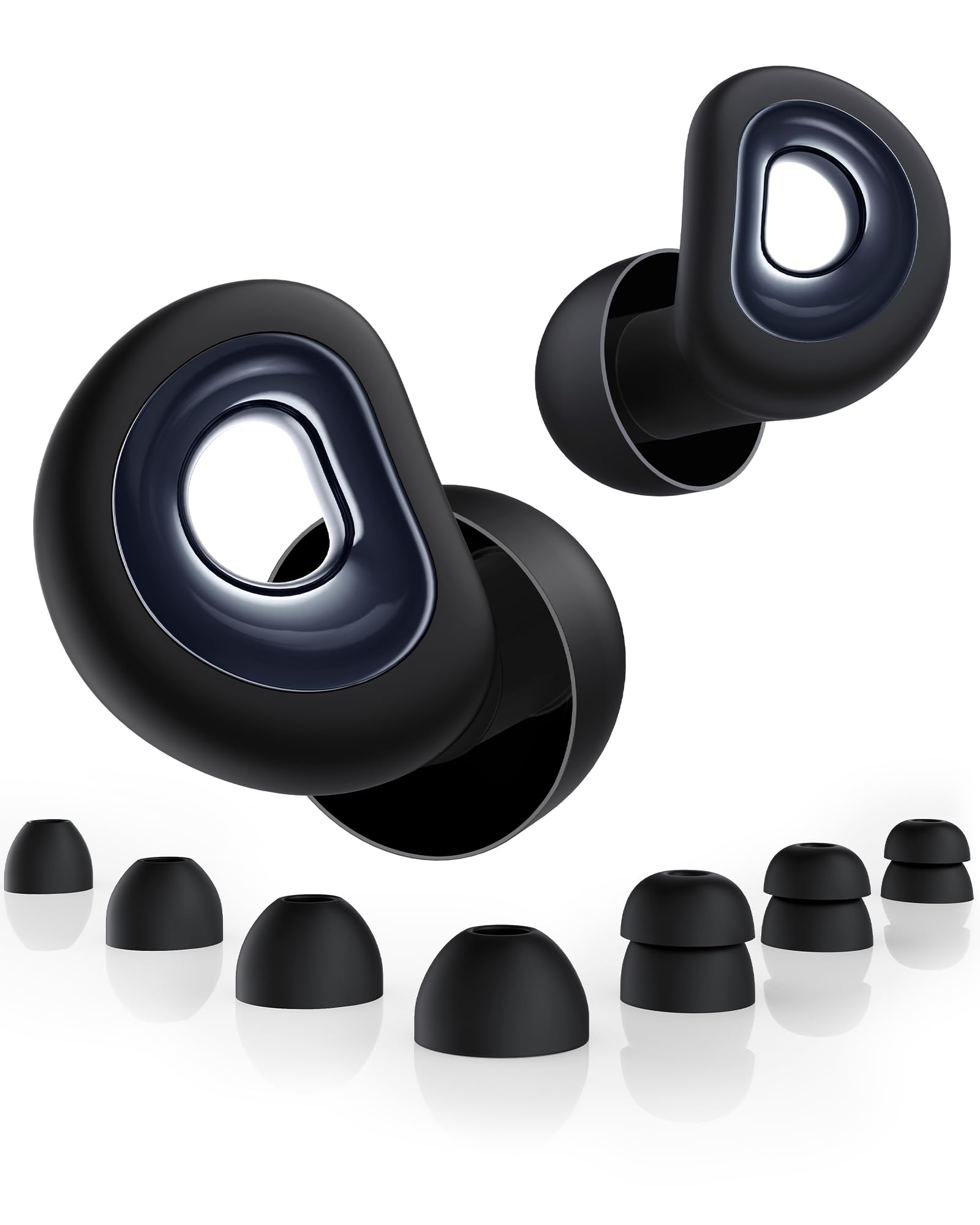 Sleep Ear Plugs – Reusable Silicone for Noise Reduction

