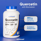 Nutricost Quercetin with Bromelain - Gluten Free

