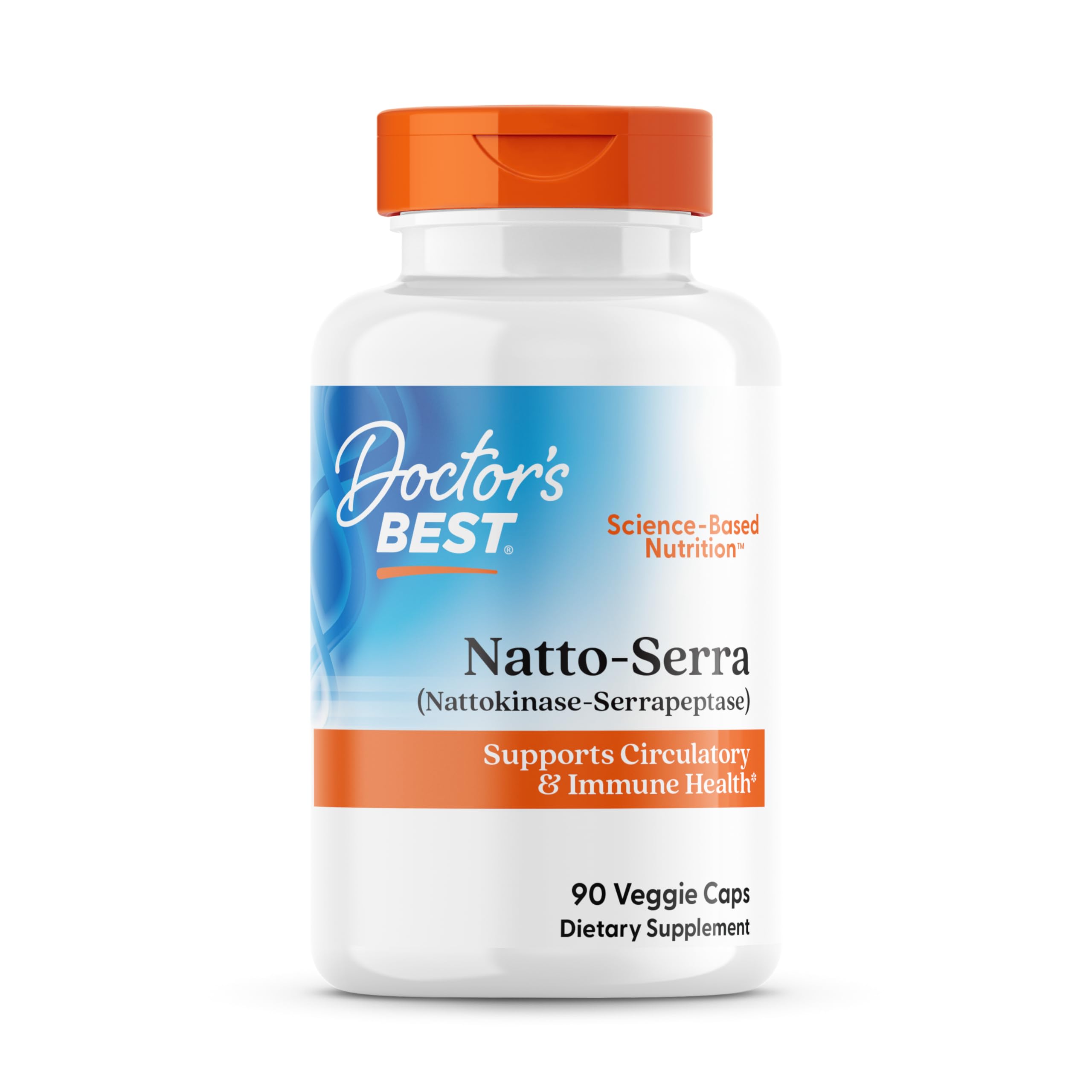 Doctor's Best Natto Serra Enzyme Nattokinase Serrapeptase

