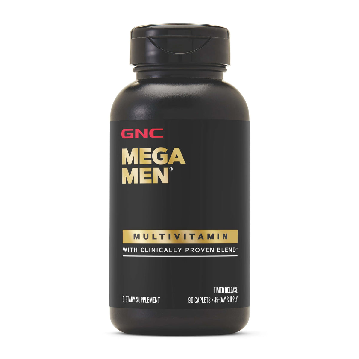 GNC Mega Men Multivitamin Caplets - Immune & Energy Support