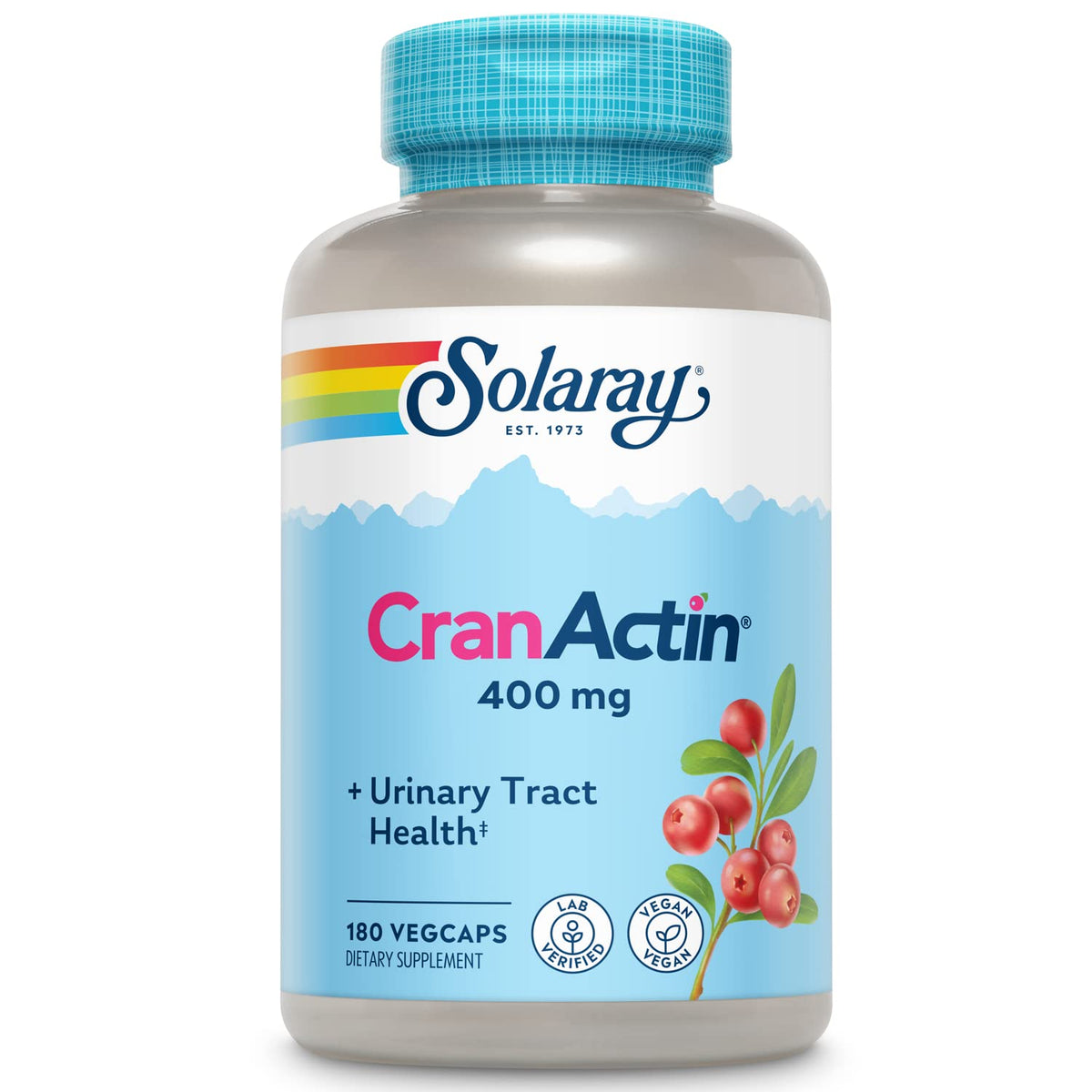 Solaray CranActin Cranberry Extract 400 mg – Urinary Health